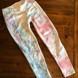Free People Movement tie dye leggings